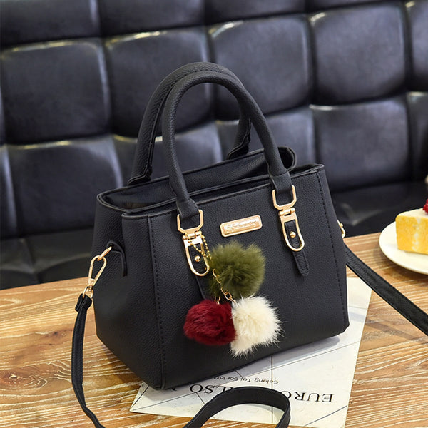 PU LEATHER LADIES HANDBAG